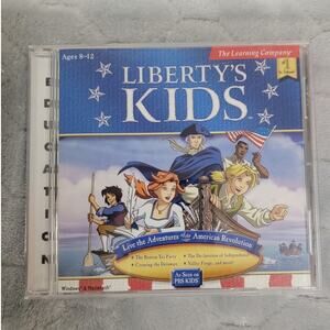 Liberty’s Kids CD-ROM PC/Mac The Learning Company PBS Kids Ages 8-12 2002